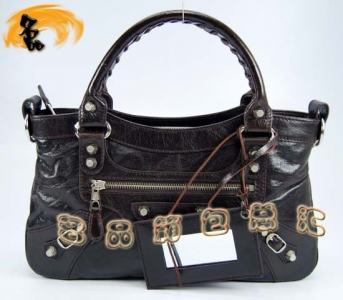 084331SA  BalenciagaŮ�� �������ҵ���� ����ţƤ����ʱ������� ���ɫ