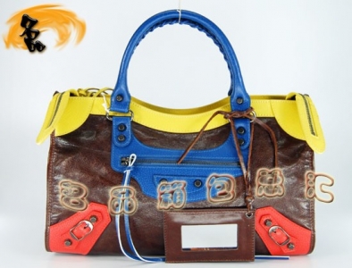 084332   Balenciaga������ �������ҵ���� ����ţƤ����ʱ��Ů�� ����� ���ɫ