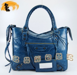 084616  Balenciaga������ �������ҵ���� ����ţƤ����ʱ��Ů�� ����ɫ