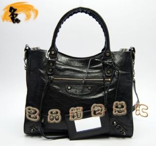 084616  �������ҵ���� Balenciaga������ ����ţƤ����ʱ��Ů�� ��ɫ