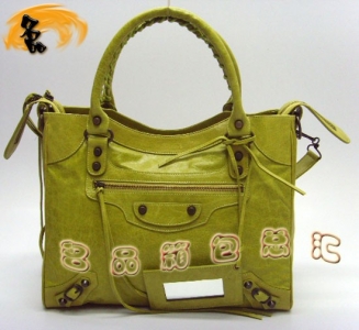 084616  Balenciaga������ �������ҵ���� ����ţƤ����ʱ��Ů�� ����� ǳ��ɫ