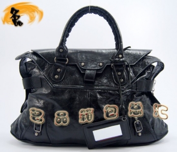 084668  Balenciaga����� �������ҵ���� ����ţƤ����ʱ��Ů�� ��ɫ