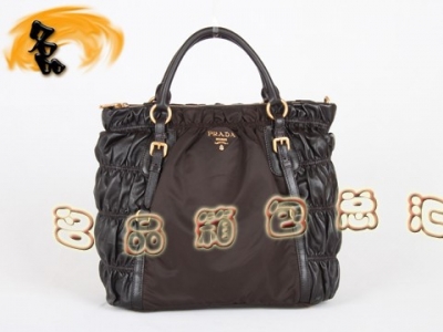 BN1790 ���������¿�����ϵ����ƤŮ�� Prada����� Pradaб��� ��ˮ������ ��ɫ