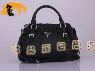 BN1791 ���������¿�������Ƥʱ��Ůʿ���а� Prada����� Pradaб��� ��ɫ