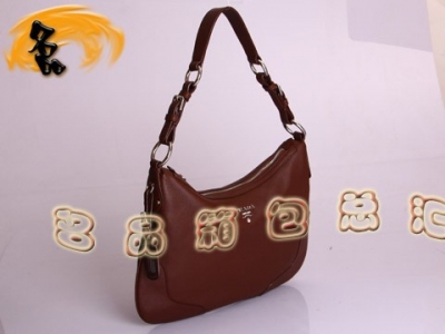BR3373 Prada���а� �����ﵥ��� �¿�ʱ�а� �ߵ�ͷ��ţƤ��  ����ɫ
