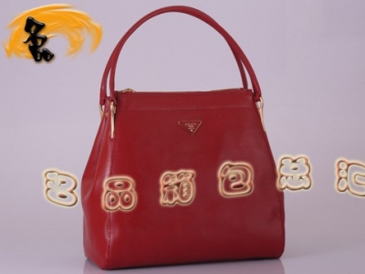 BR4401  Prada�� ����������� �¿�ʱ��Ůʿ���а� ����ͷ��ţƤŮ�� ��ɫ