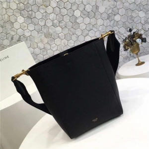 Celine ���� Seau Sangle ��Ƥ��֦�� ����� SangleˮͰ�� ��ɫ
