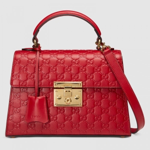 453188 Padlock ϵ�� Gucci Signature Ƥ�� ����� ܽ�غ�
