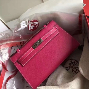 ������ Hermes Kelly ����� ���ֹ����ư� 22cm epsomƤ������ ö��ɫ