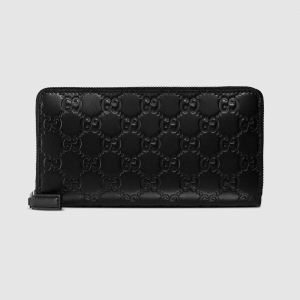 307987 Gucci SignatureƤ��ȫ����ʽǮ�� Gucci��ʿǮ�� ��ɫ
