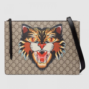429016 GUCCI �ų� ����èӡ�� GG Supreme�߼����췫�� �ʲ�� ��ľɫ