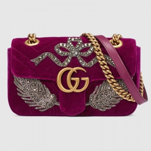 446744 GUCCI GG Marmontϵ�� ���� ���λ�������� �����ִ� �ƺ�ɫ