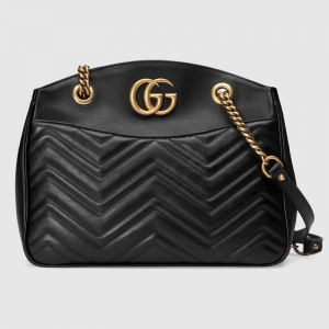 443501 GUCCI GG Marmontϵ�� 笷� Ƥ�� ����� ��ɫ