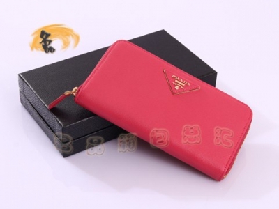 1M0506 Prada���¿� Pradaʮ����ţƤ����Ǯ�� �����ﳤ��Ǯ�� PradaǮ�� õ��ɫ