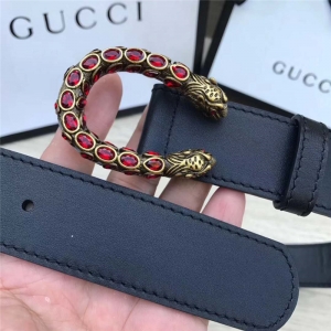 GUCCI �ų� 2017����Ů�� ˫�����ƽ�� ͷ��ţƤ ��ͷ���ƿ� �ڴ�������