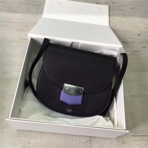 Celine ���� Trotteur С��ţƤ ���� Ůʿ����б�淭�Ǹ��Ű������� ����