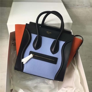 2017���� celineЦ���������� ͷ��ţƤ ��ɫƴ�� �������� ţ�����ڳ�