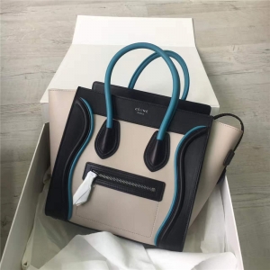 2017���� celineЦ���������� ͷ��ţƤ ��ɫƴ�� �������� �Ұ׺ڿ�ȸ��