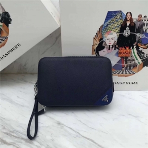 2VF052 Prada������ ��ʿ���������� ƴ���� ��ʿ˫������ץ�� ��������ɫ��
