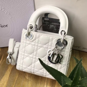 Dior�ϰ� Lady Dior ����ϰ´����� ���� ��ɫ��Ƥ Dior������ ����