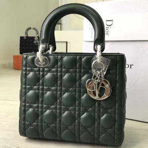 Dior�ϰ� Lady Dior ��������� ��� ��īɫ��Ƥ �� С��