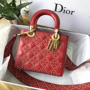 M0579 Dior�ϰ� LADY DIOR��ɫСţƤ��������� �ζ����ᵥ���