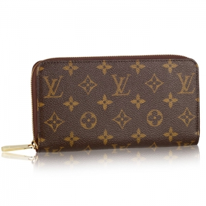 M60017 LV MONOGRAMϵ�� ZIPPY����Ǯ�� LV����Ǯ���뿪 LV����Ǯ��