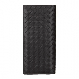 V4651 Bottega Veneta��羼� �ɫ ��֯ţƤ ��ʿ����Ǯ��