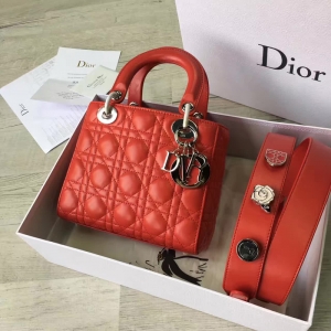Dior LADY DIORС��Ƥ����� 2017�¿�ϰ»��´����� ��ɫ