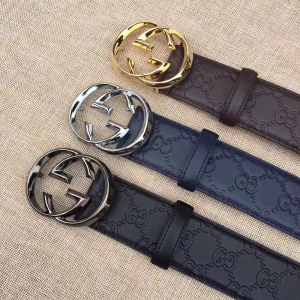 411924 Gucci˫G��������Ƥѹ��ĥɰ��Ƥ���� GucciƤ��
