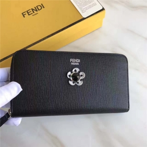 FENDI �ҵ� СţƤCRAYONS 2017�¿� װ��˫ɫƤ��ˮ�����䳤��Ǯ�� ��ɫ