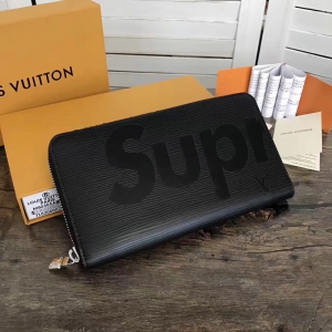 M60305 LV Supreme ����ϵ��Zippy Organizer ����Ǯ�� LVǮ��ȫ�� ��ɫ