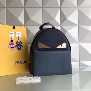 FENDI �ҵ� 2318 ����С���޽����۾� СţƤ Ƥ��ƴ����˫�米�� ��ƴ����