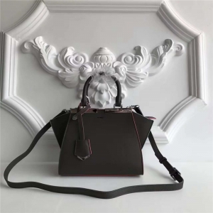 279 FENDI �ҵ� ��������СţƤ ����� ��ɫë�� �������� ��ɫ