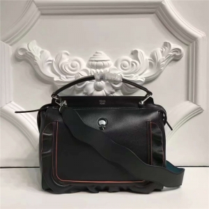8776 FENDI �ҵ� СţƤ ���岨���α� ���ᵥ��� ��ɫ