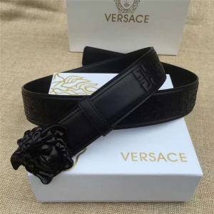 Versace ��˼�� 2017�¿�Ƥ�� ����ɯ��ͷ ��ӡͼ�� ��ʿ���� ��ɫ