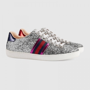 475213 GUCCI Aceϵ�� �������� ����֯�� �˶�Ь ��ɫ
