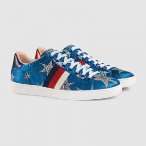 432755 GUCCI Aceϵ�� ��˿�����Ứ �Ͱ��˶�Ь ��ɫ
