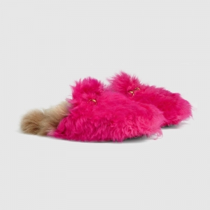 480064 GUCCI Princetownϵ�� ����ū��ë ���ο� ��Ь �Ϻ�ɫ