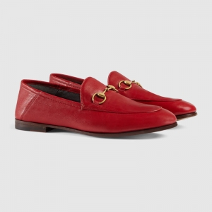 414998 GUCCI Brixton ��Ƥ ���ο� �ָ�Ь ��ɫ