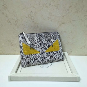 0363 FENDI �ҵ� С�����۾� ȫ��Ƥ �������ð� �Ұ�ɫ