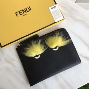 0363 FENDI �ҵ� ����СţƤ ë���۾� �������ð� ��ɫ