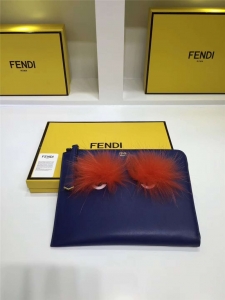0363 FENDI �ҵ� ����СţƤ ë���۾� �������ð� ��ɫ