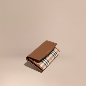 40249911 Burberry�ͱ��� Horseferry ����ƴƤ�� ����Ǯ�� �غ�ɫ