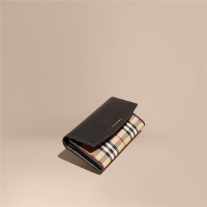 40249871 Burberry�ͱ��� Horseferry ����ƴƤ�� ����Ǯ�� ��ɫ