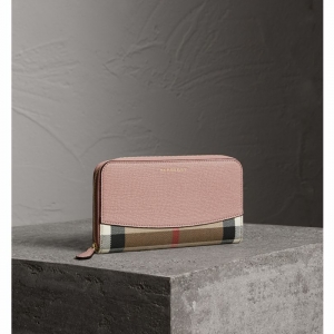 39968781 Burberry�ͱ��� House ���� ƴСţƤ ȫ����Ǯ�� ǳ����ɫ