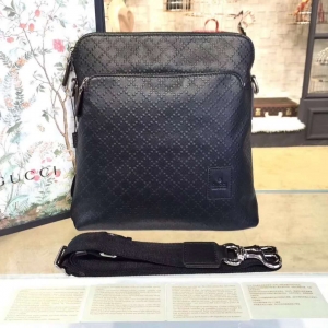 854364 GUCCI ����� ȫƤѹ�� ����� б��� ��ɫ