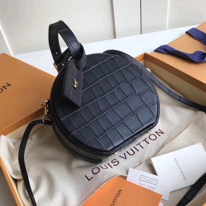 M43510 LV Petite Boite Chapeau �ִ� LV������Ů�� LVԲ���� LVСԲ�� ��ɫ