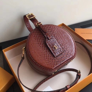 M43510 LV Petite Boite Chapeau �ִ� LV��Ƥ��Ů�� LVԲ���� LVСԲ�� ��ɫ