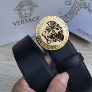 300820019 Versace��˼�� ԭ��Ƥ�� ����ɯԲ�Ϳ�ͷ ���